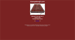 Desktop Screenshot of kiranpalsingh.com